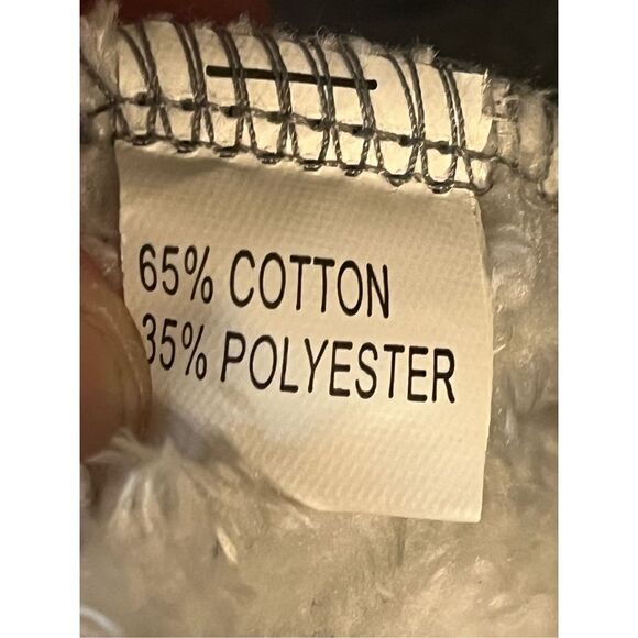 Just Fashion Now gray kitten sweatshirt, fuzzy inside size medium nwt (2341) - Picture 3 of 4